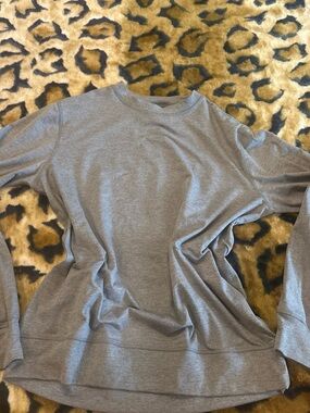 Women's Crewneck Gray Sweater